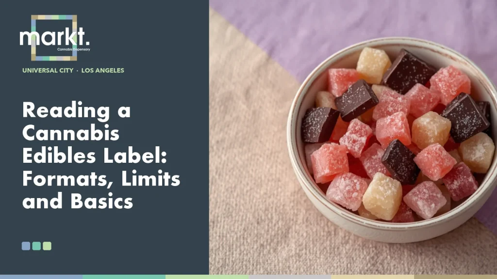 Reading a Cannabis Edibles Label: Formats, Limits and Basics